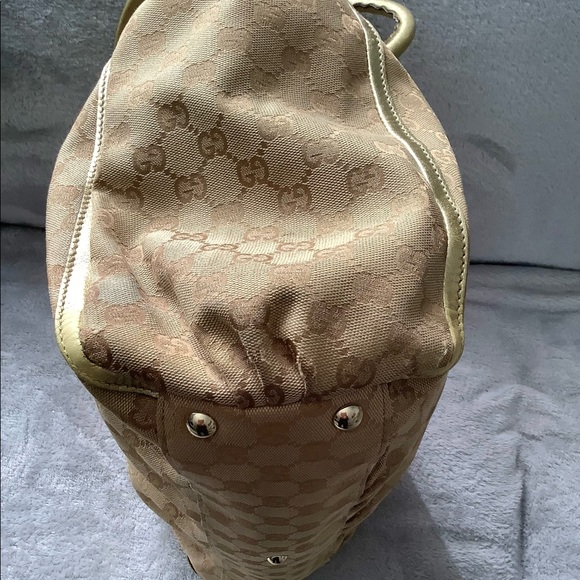GUCCI canvas GG monogram tote bag💛💛💛 - Picture 16 of 16